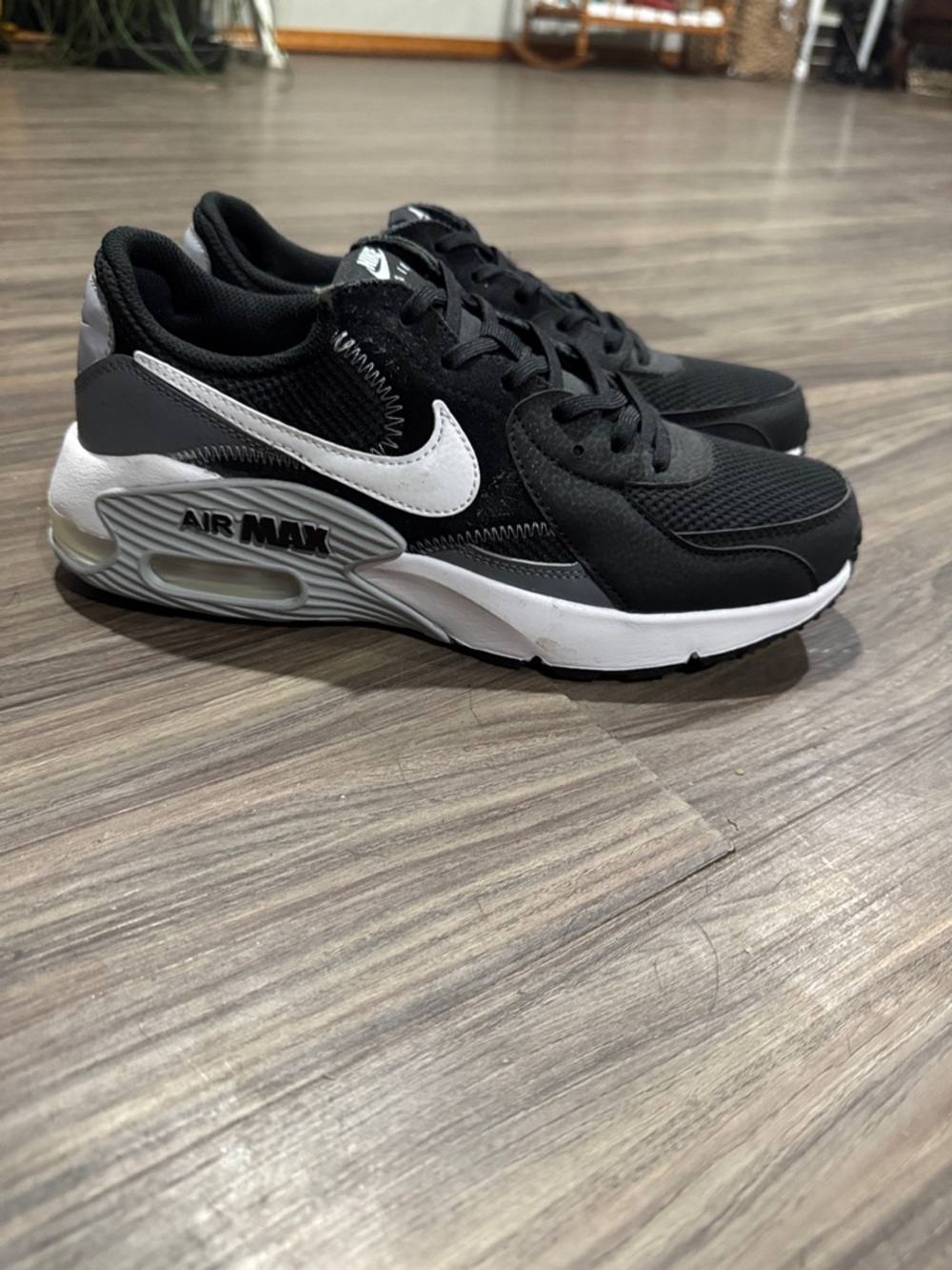 Nike Black and White Air Max Sneakers